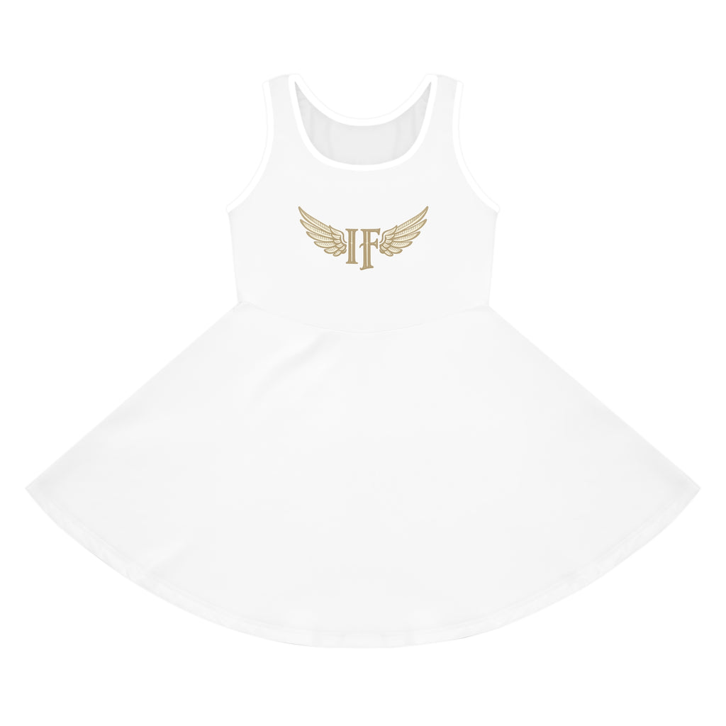 Girls' Sleeveless Sundress (AOP)