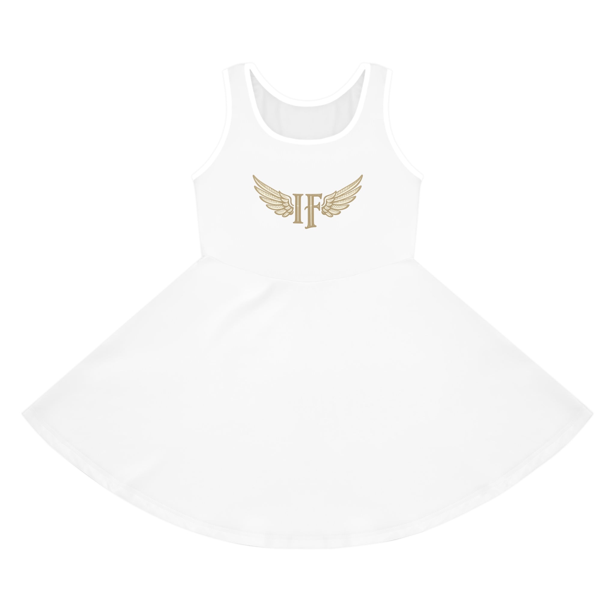 Girls' Sleeveless Sundress (AOP)