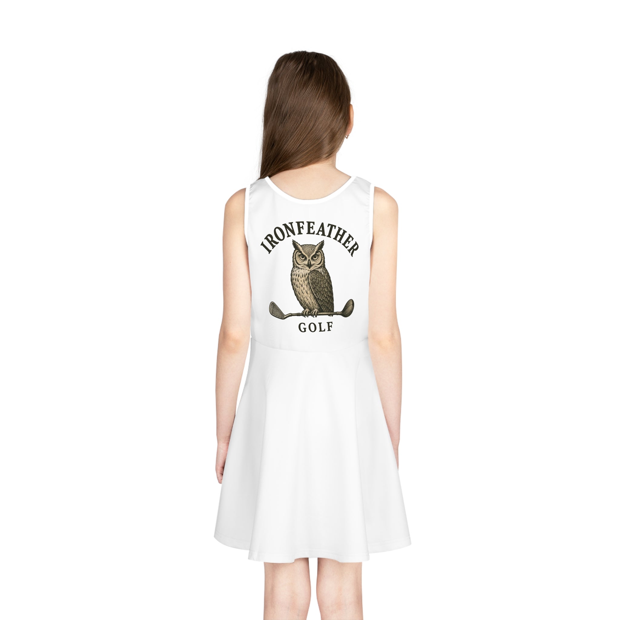 Girls' Sleeveless Sundress (AOP)