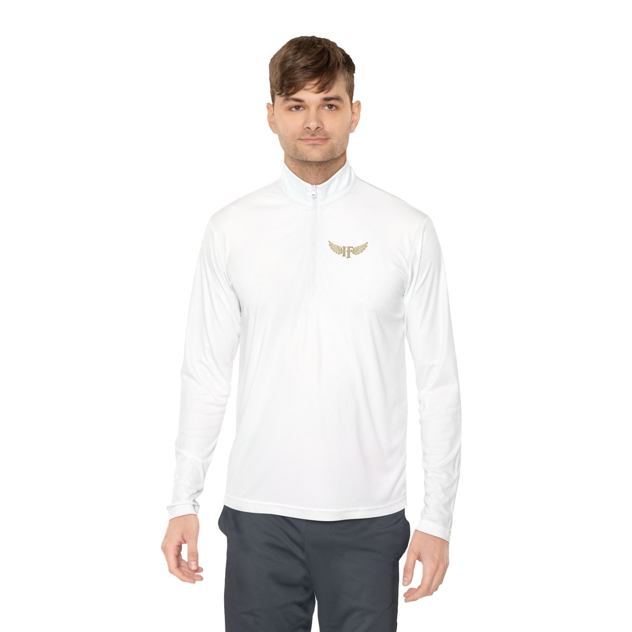 Unisex Quarter-Zip Winged Collection
