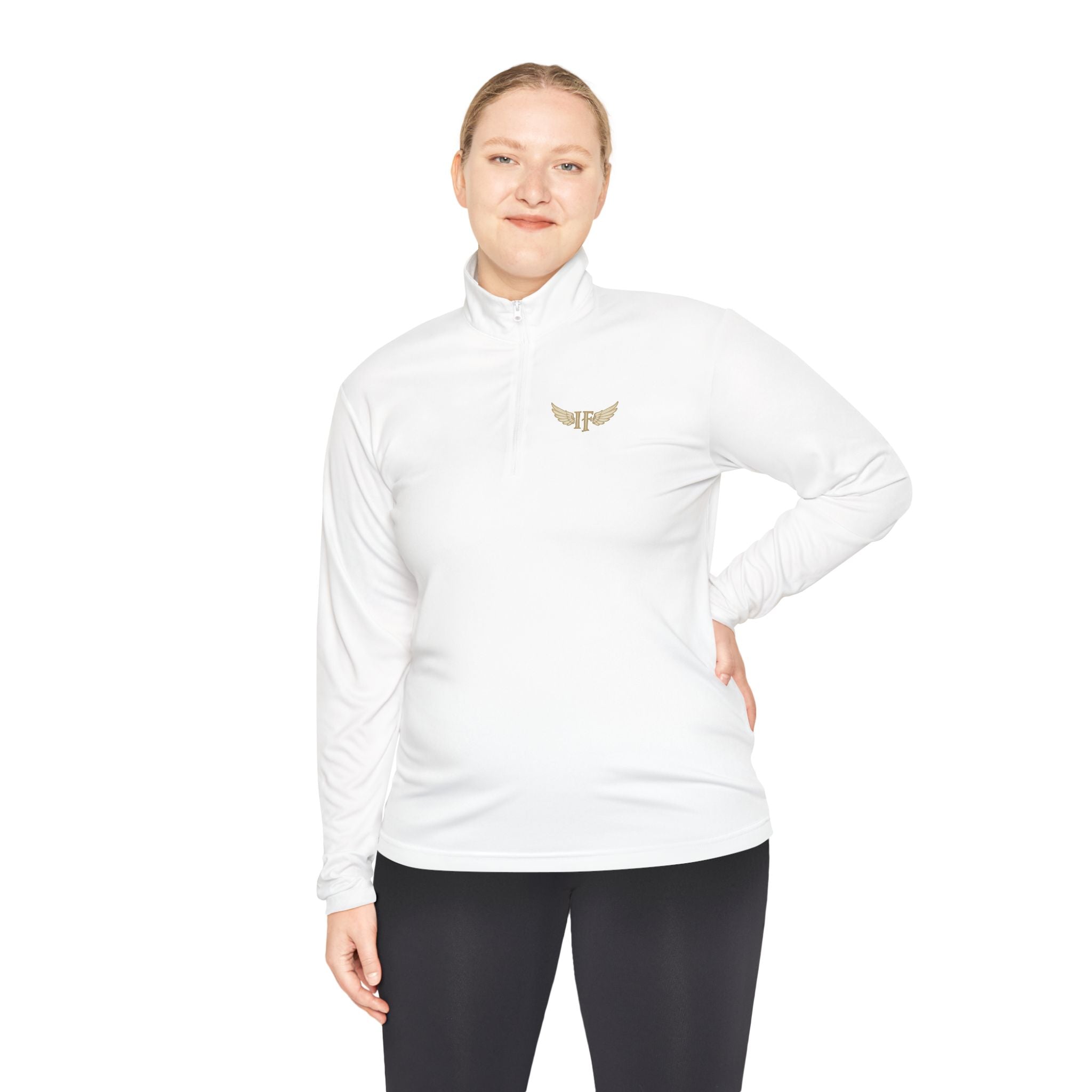 Unisex Quarter-Zip Winged Collection